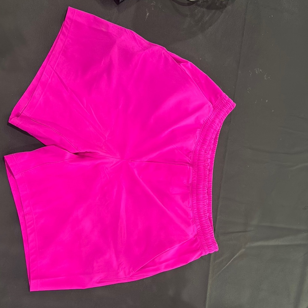 Mens Lululemon pace breaker Pink linerless Shorts